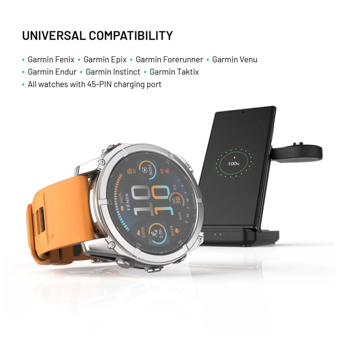 FIXED Powerstation for Garmin Black