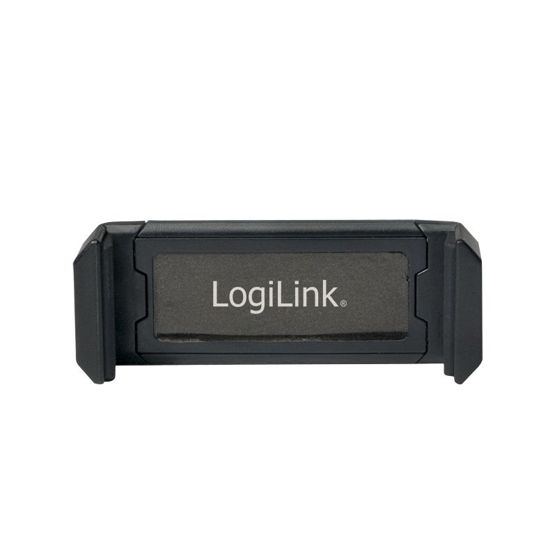 Logilink PA0133 USB car charger + mobile holder Black