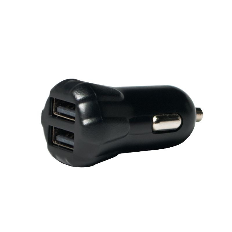 Logilink PA0133 USB car charger + mobile holder Black