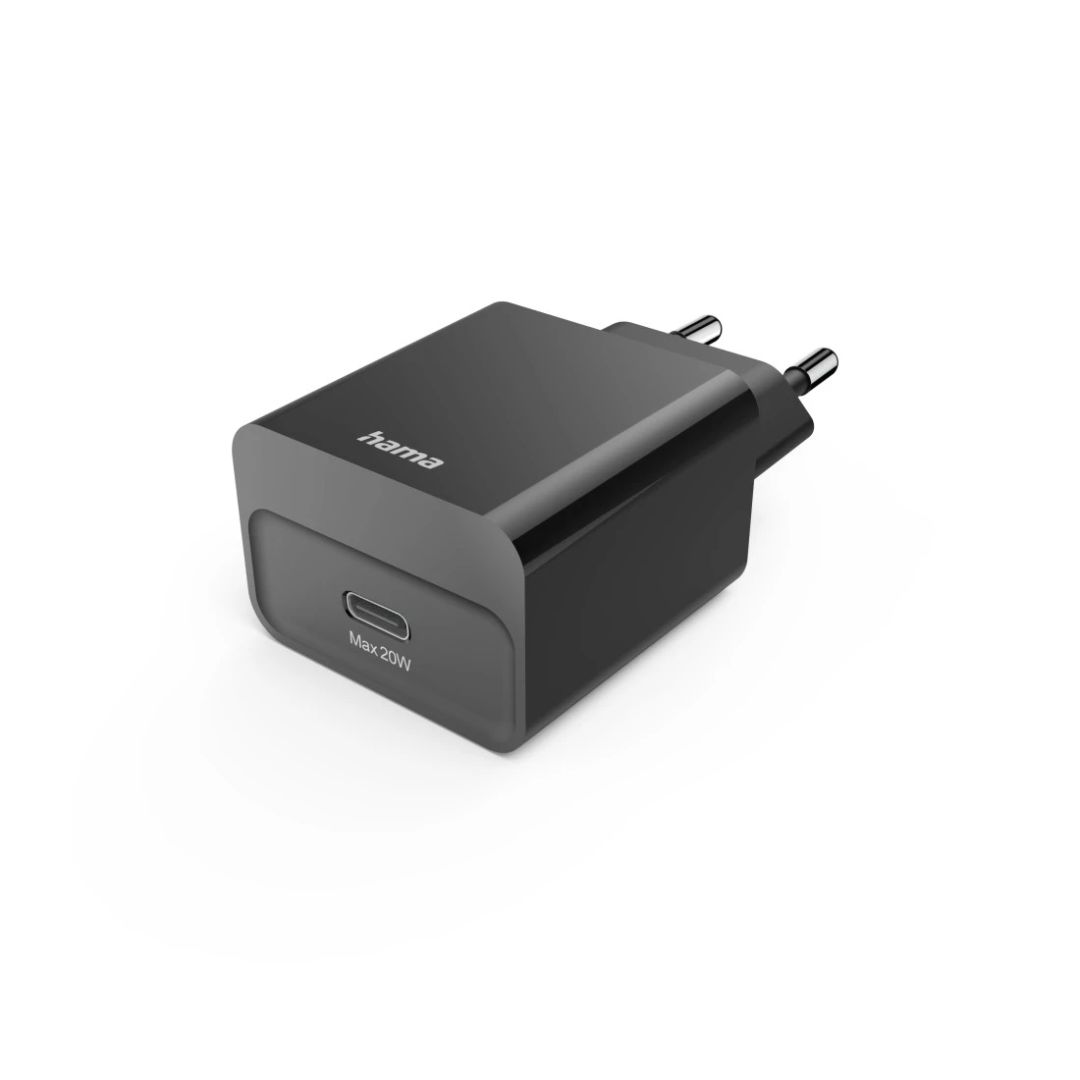 Hama Fast Charger USB-C PD 20W Black