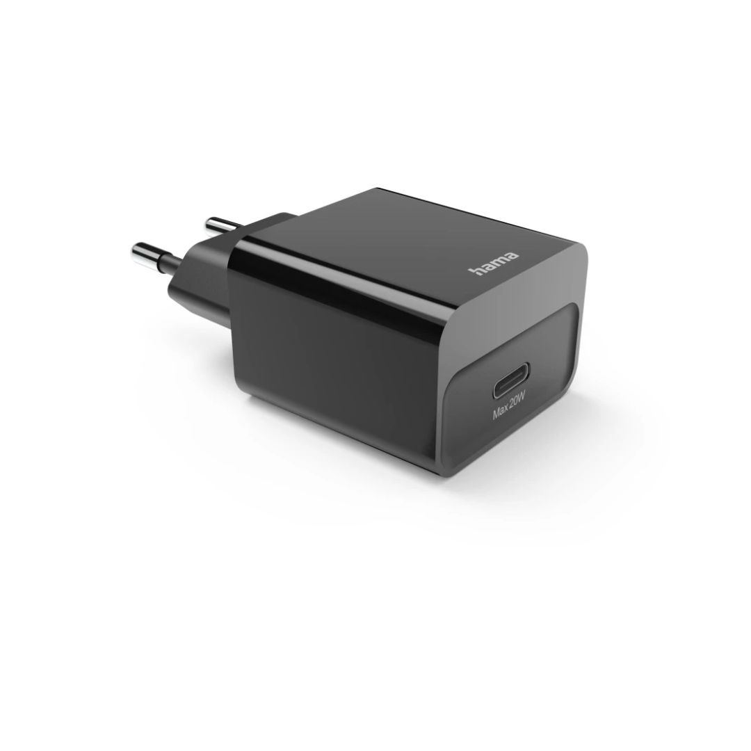 Hama Fast Charger USB-C PD 20W Black