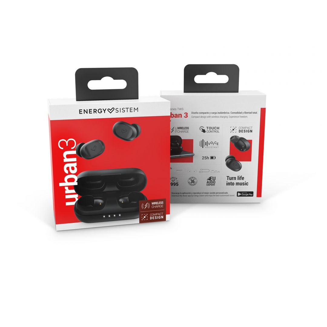 Energy Sistem Urban 3 True Wireless Earphones Space