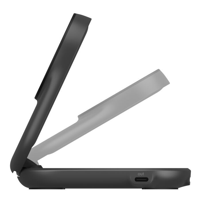 Belkin UltraCharge 25W Qi2 magnetic 2-in-1 Charger Black