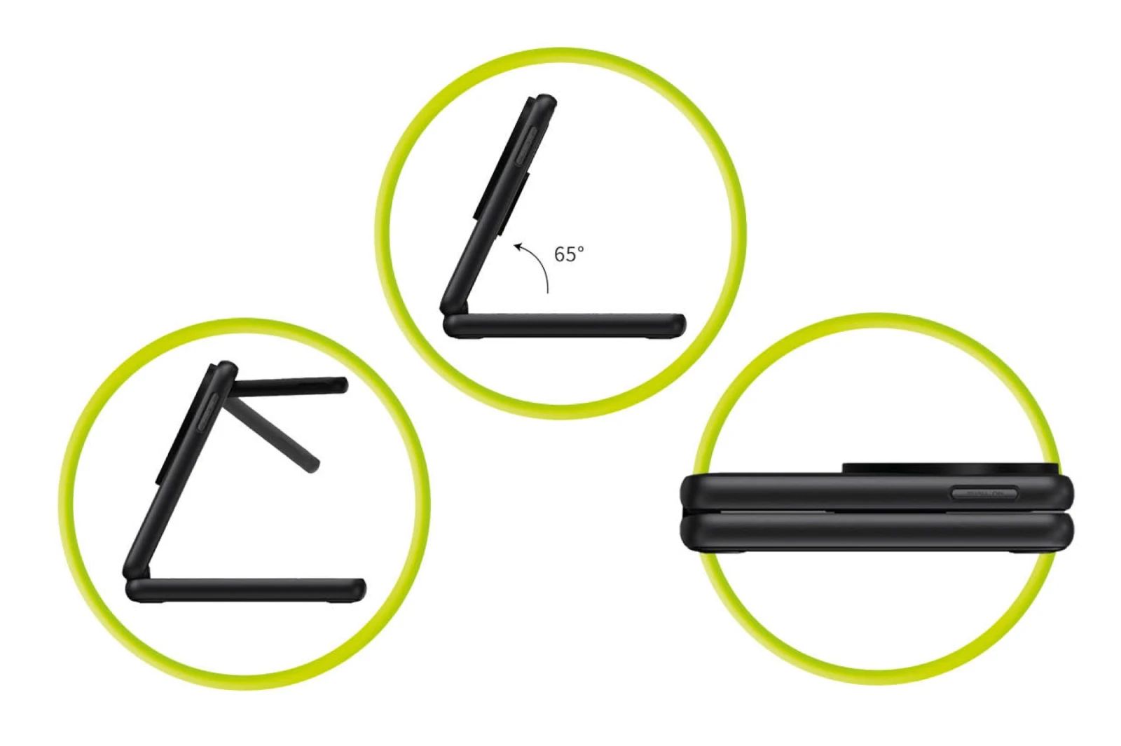 Mobile Origin 3in1 Foldable Qi2 Charger PW8 Black