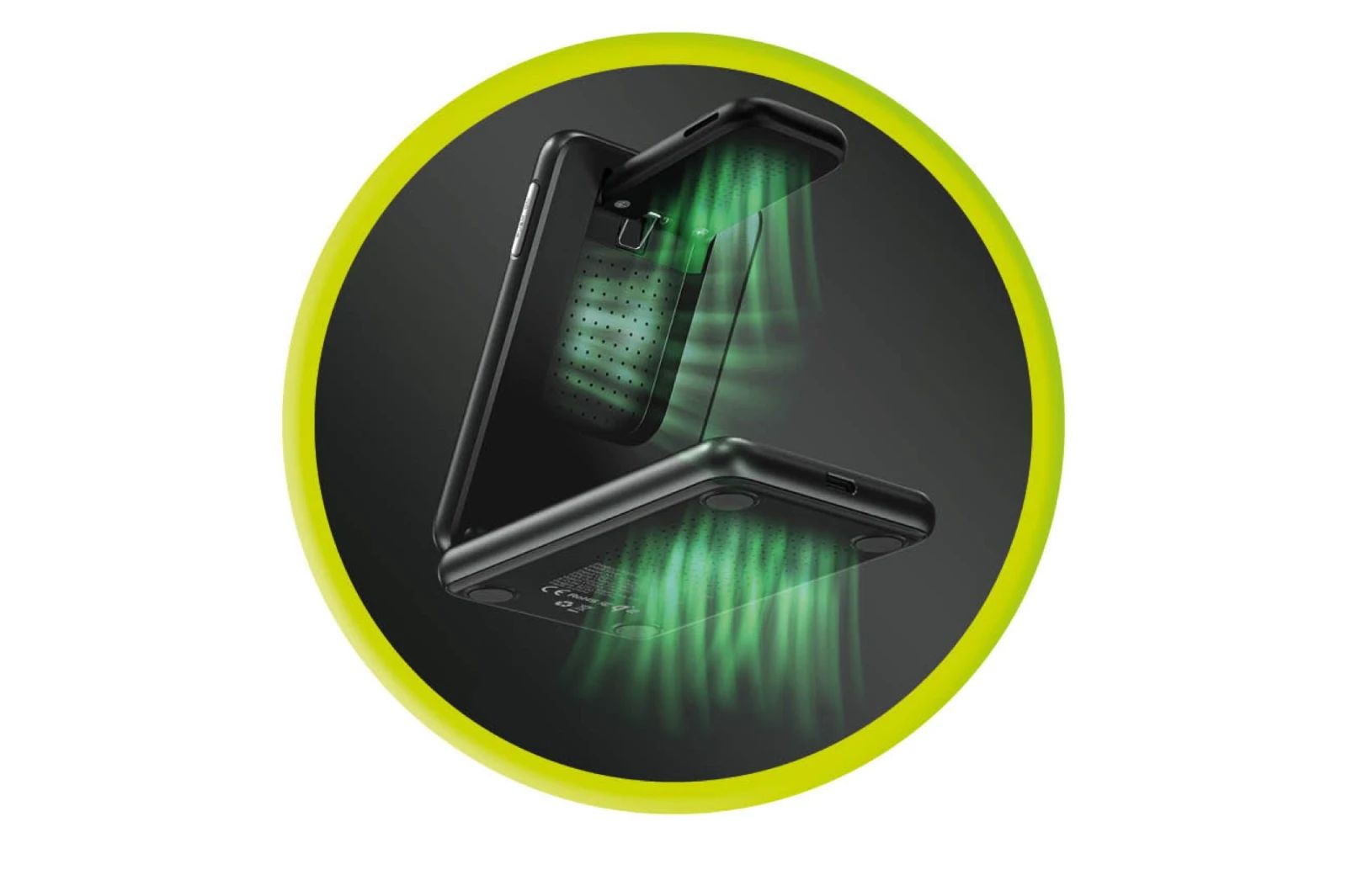 Mobile Origin 3in1 Foldable Qi2 Charger PW8 Black