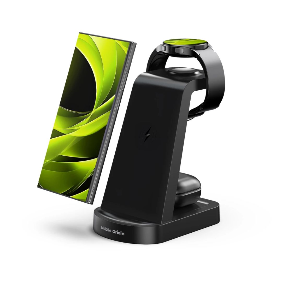 Mobile Origin 3in1 Wireless Charger PW13 Samsung Compatible