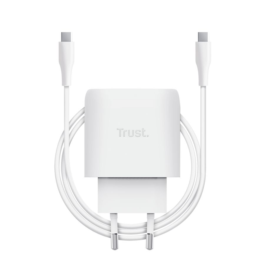 Trust Maxo 45W USB-C GaN Charger for Apple White