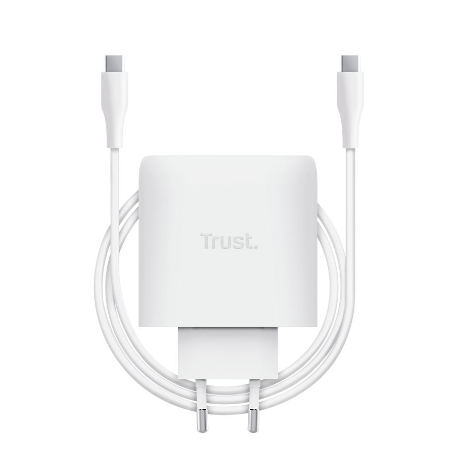 Trust Maxo 65W USB-C GaN Charger White