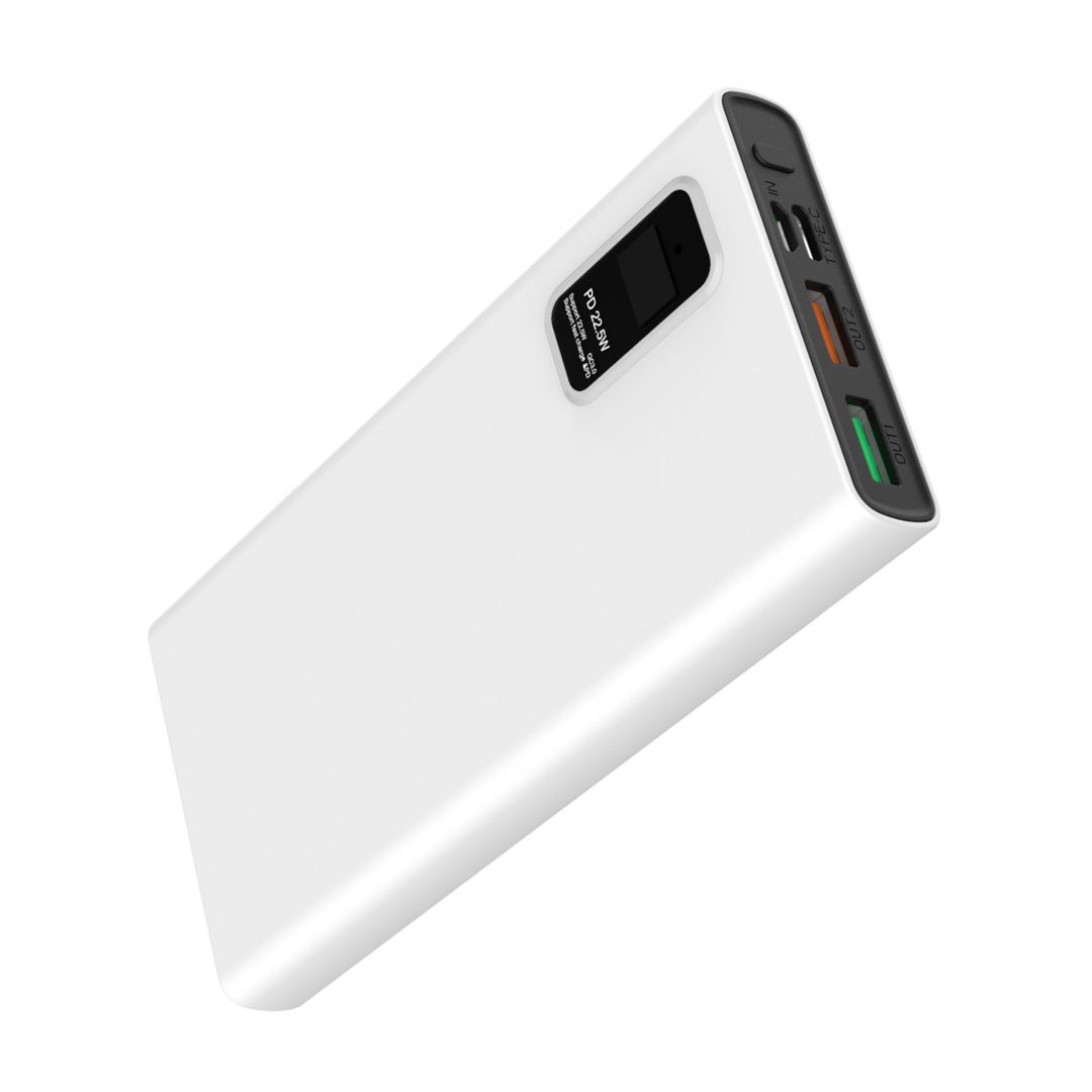 Platinet Polymer PD 3.0 QC 10000mAh White