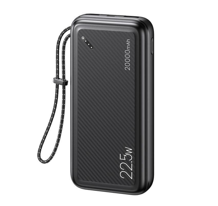 Usams 20KCD16801 20000 mAh PowerBank Black