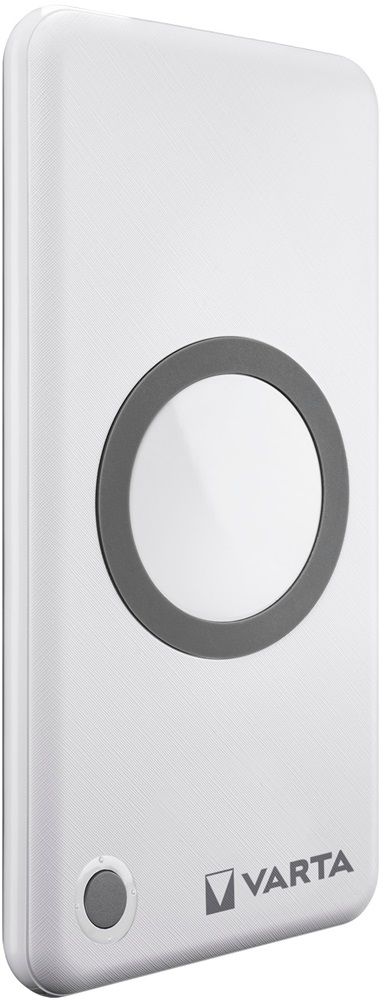 Varta Wireless 10000mAh PowerBank White