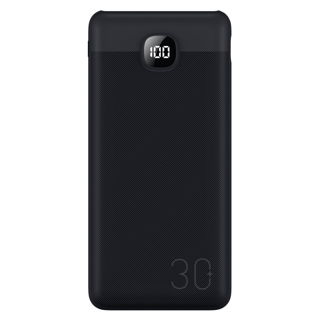 Dviced 20W Fast Charge 30000mAh Powerbank Black