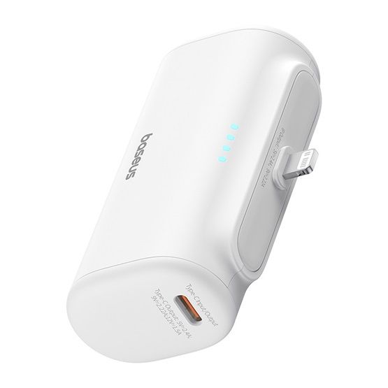 Baseus Compact 20W iPhone 5000mAh PowerBank White