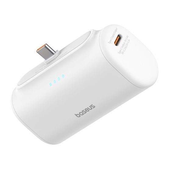 Baseus Compact 20W Type-C 5000mAh PowerBank White