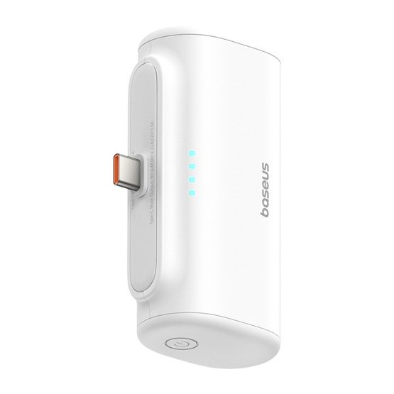 Baseus Compact 20W Type-C 5000mAh PowerBank White