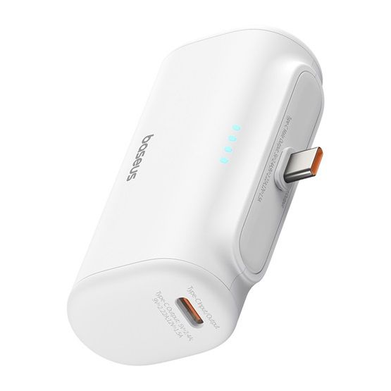 Baseus Compact 20W Type-C 5000mAh PowerBank White