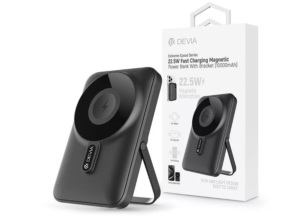 Devia ST112162 Extreme Speed Magnetic 10000mAh PowerBank Grey
