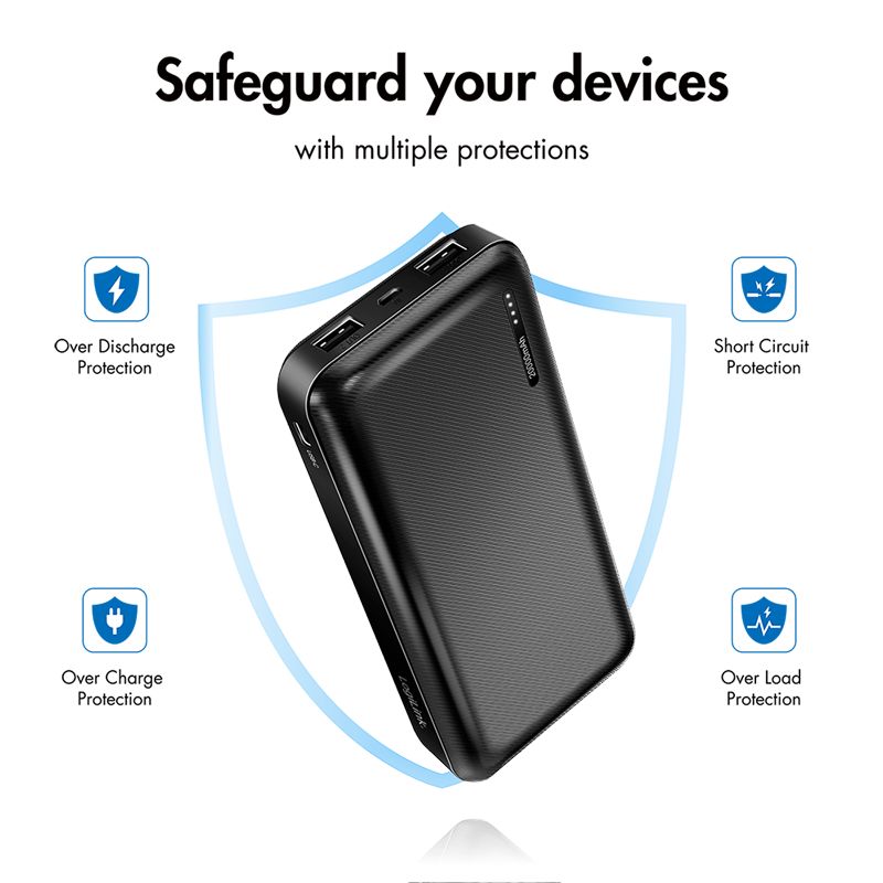 Logilink PowerBank 20000 mAh Black