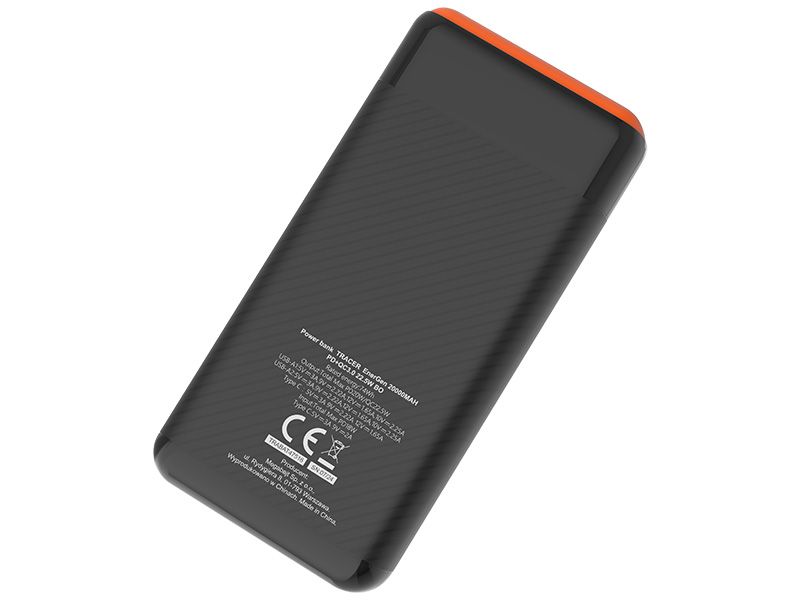 Tracer EnerGen 20000mAh PowerBank Black/Orange