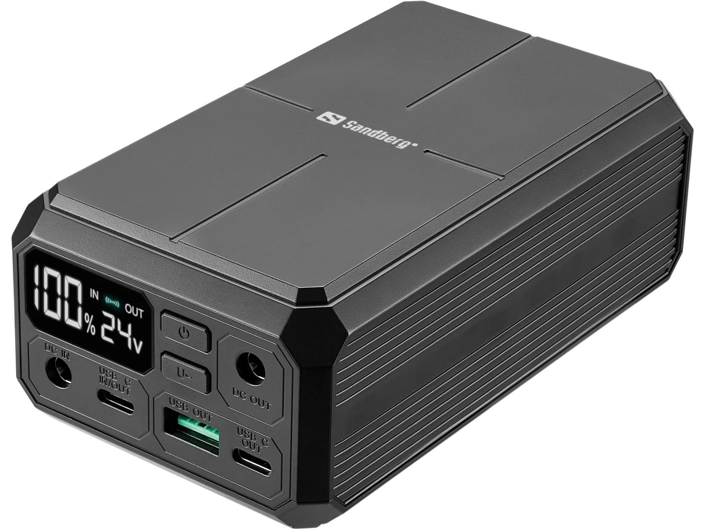 Sandberg PD100W 27000mAh PowerBank Black
