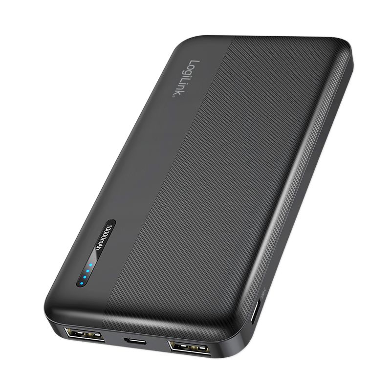 Logilink 10000 mAh PowerBank Black