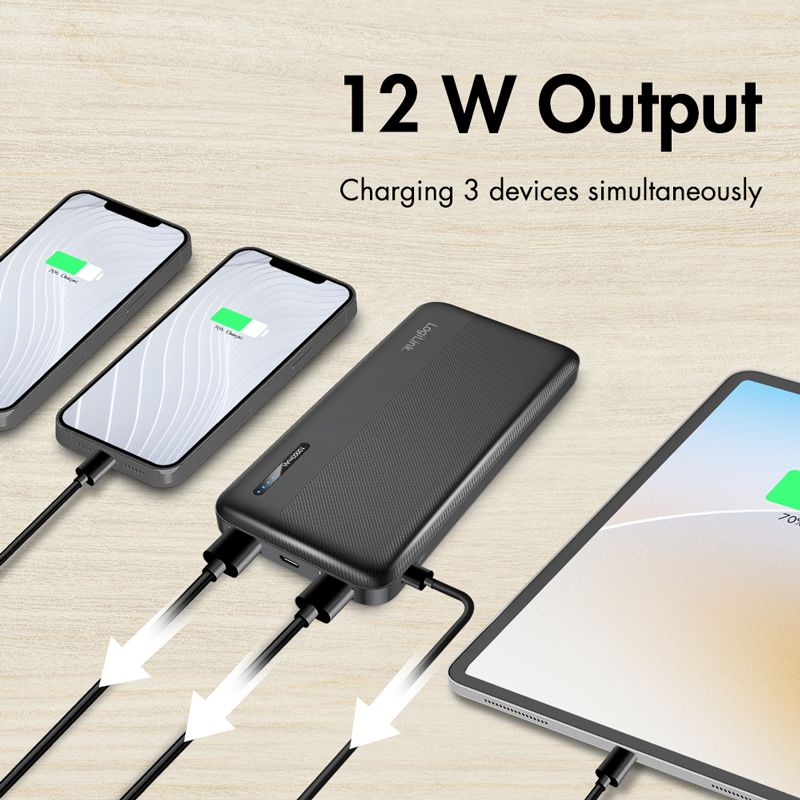 Logilink 10000 mAh PowerBank Black