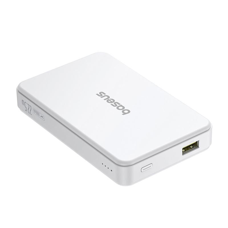 Baseus Airpow2 Qi2 Magsafe 10000mAh PowerBank White
