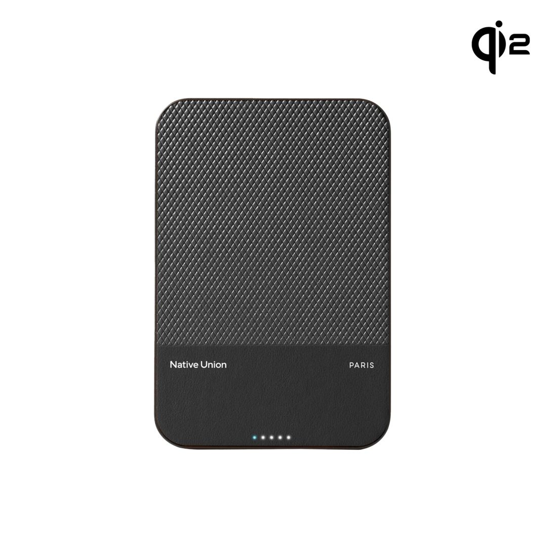 Native Union (Re)Classic Magnetic PowerBank Qi2 5000mAh Black