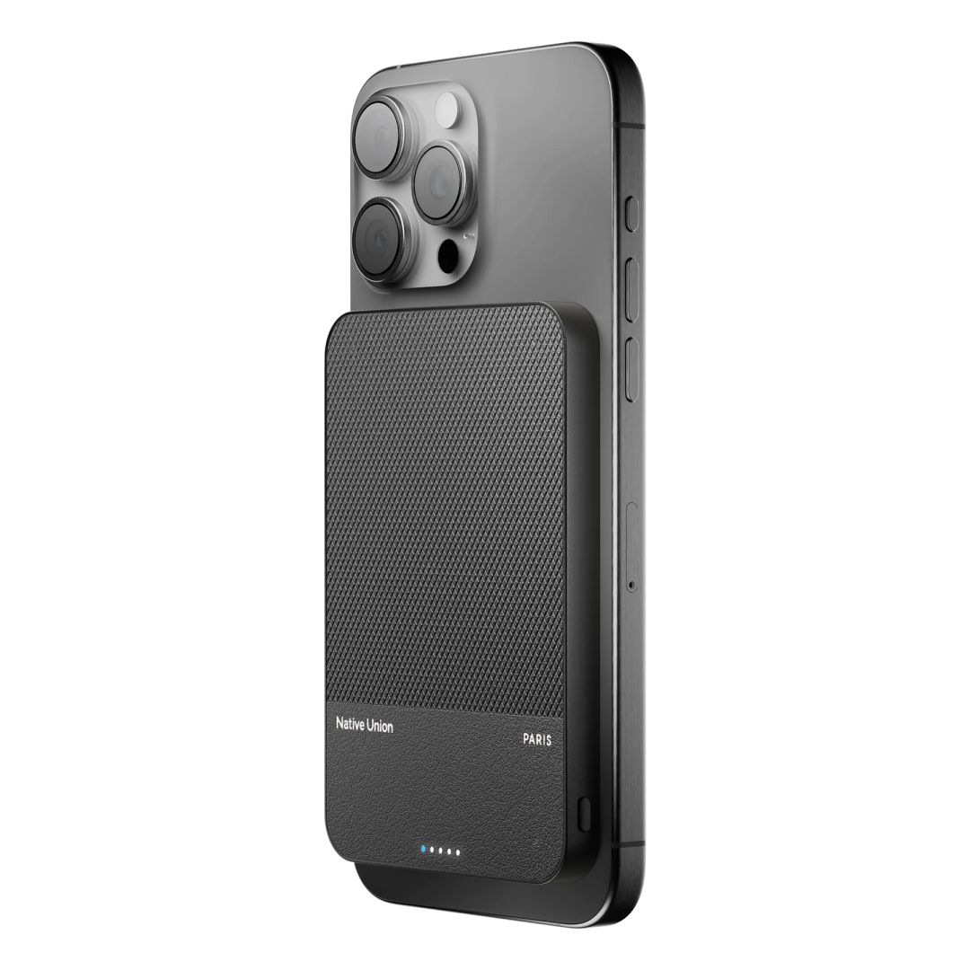 Native Union (Re)Classic Magnetic PowerBank Qi2 5000mAh Black