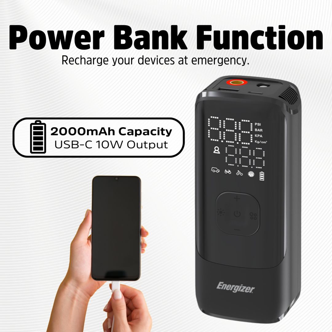 Energizer PAC4000 2000mAh PowerBank Black