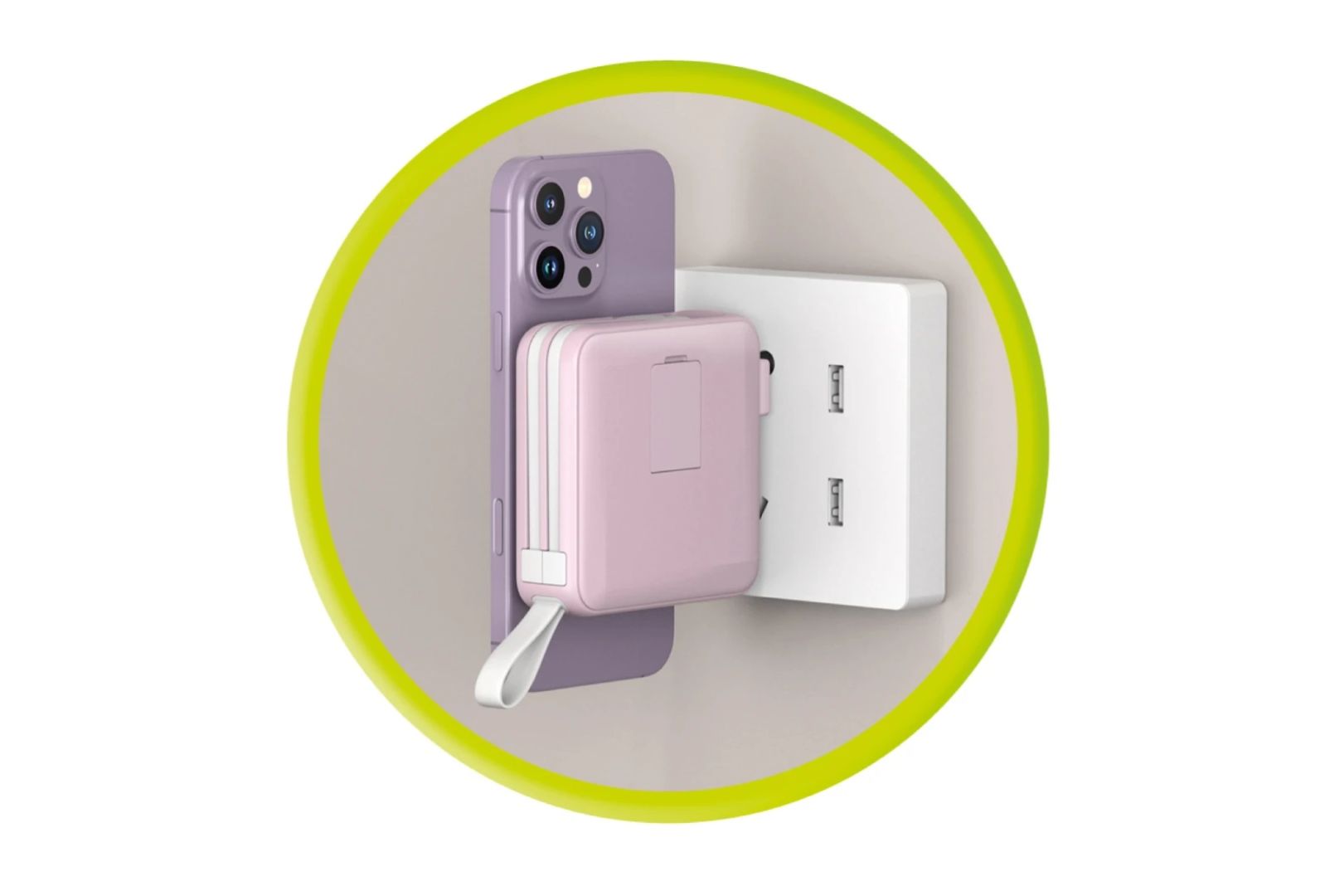 Mobile Origin 10000mAh PowerBank Pink