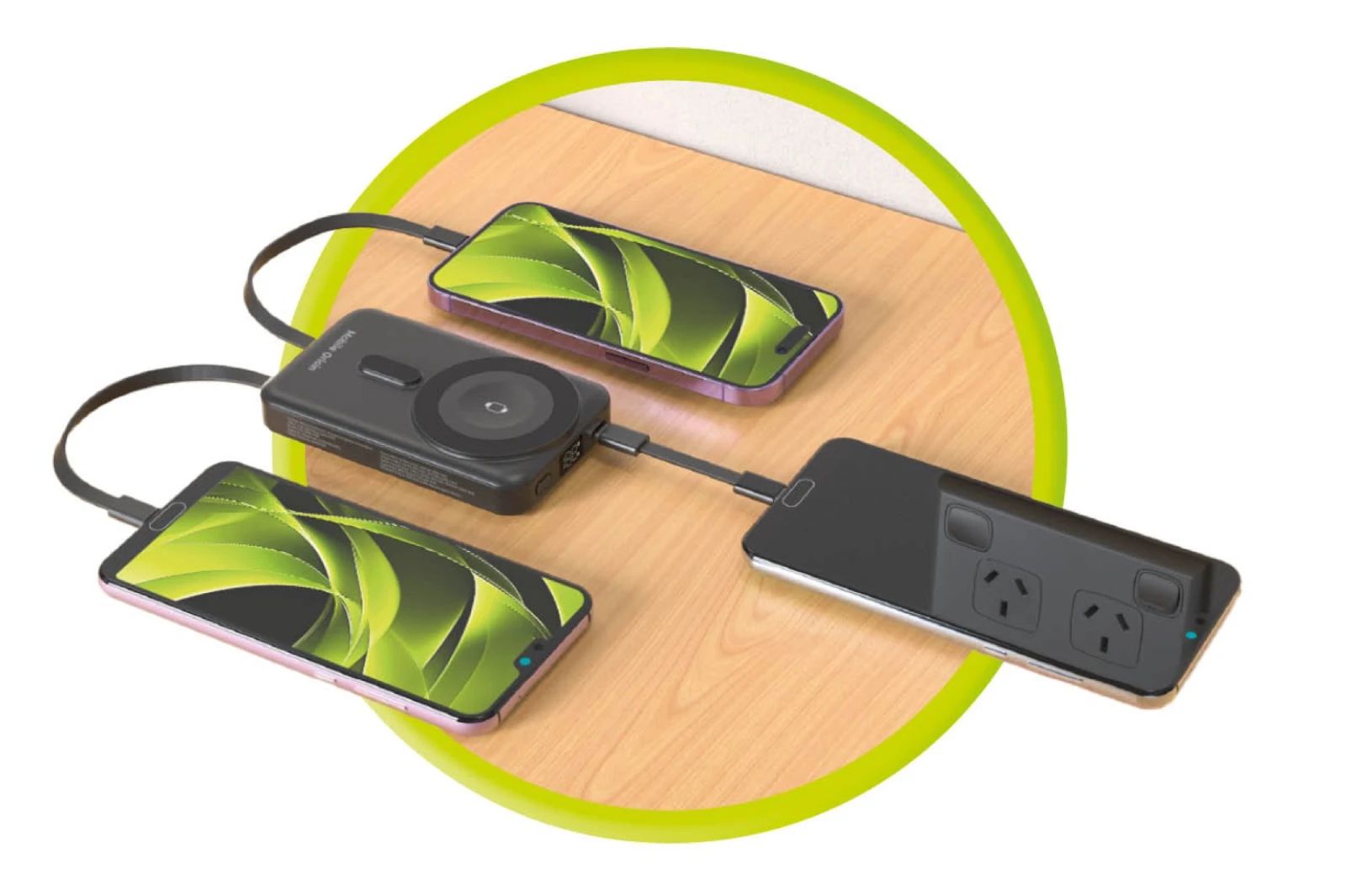 Mobile Origin Wireless 10000mAh PowerBank Black