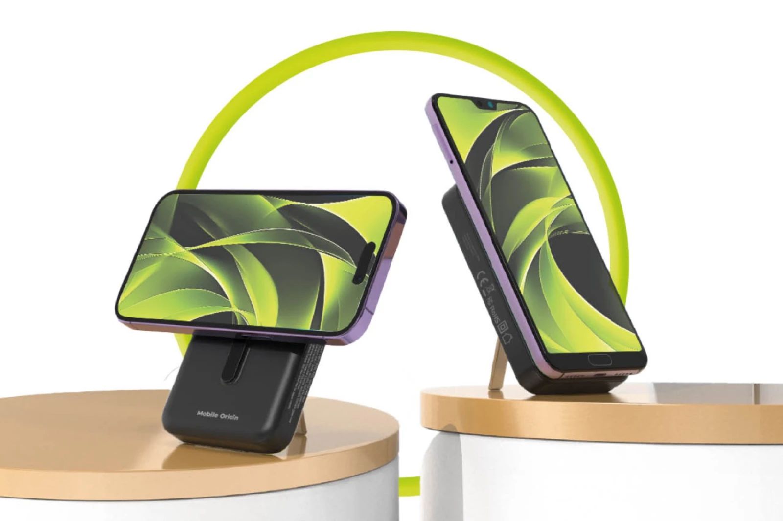 Mobile Origin Wireless 10000mAh PowerBank Black