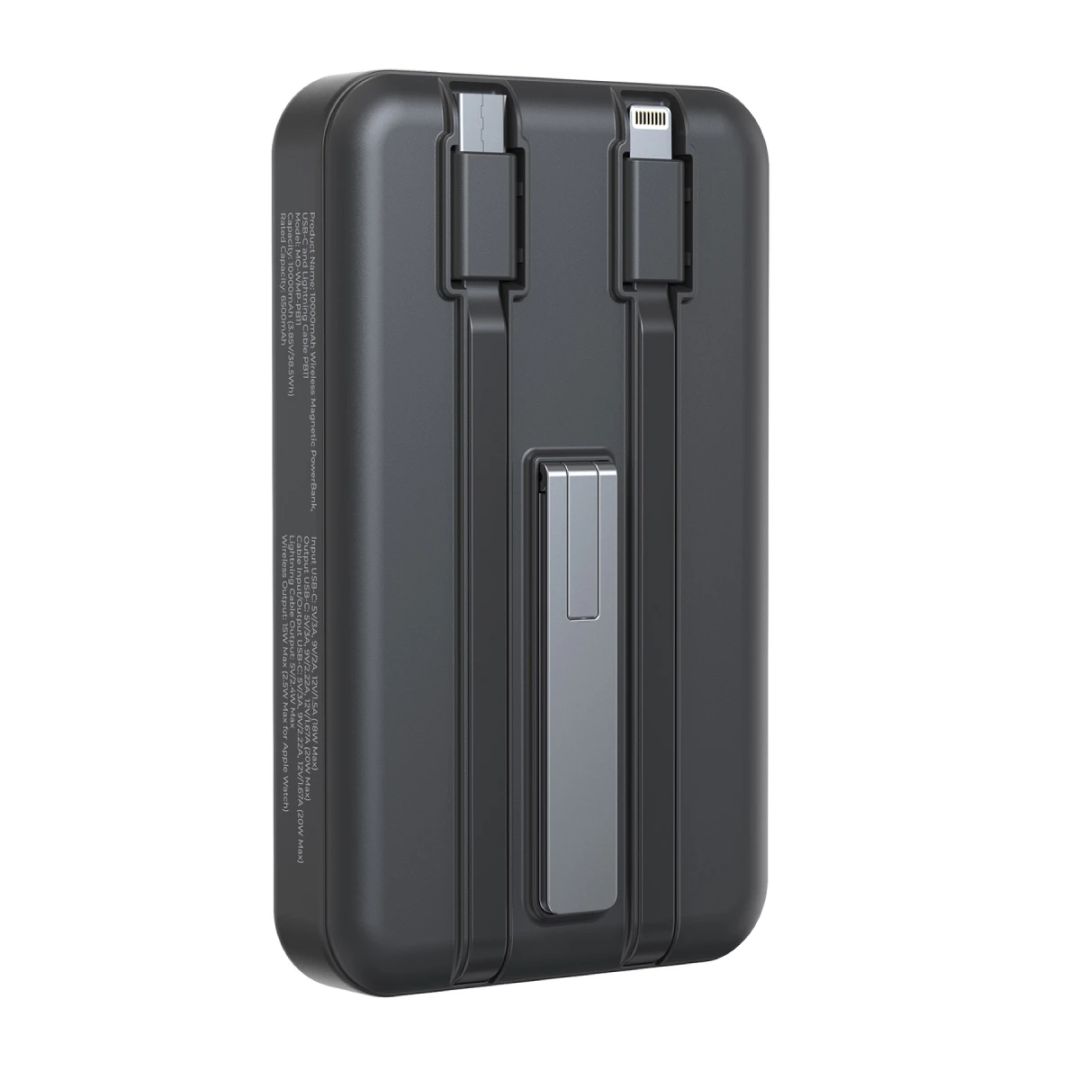Mobile Origin Wireless 10000mAh PowerBank Black