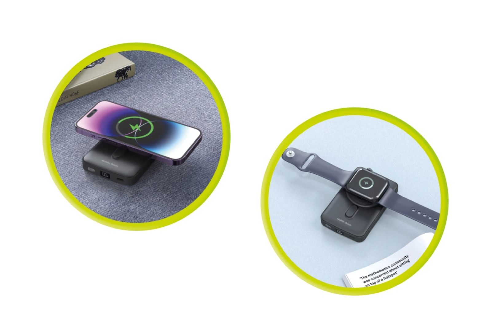 Mobile Origin Wireless Magnetic PowerBank 10000mAh PB9