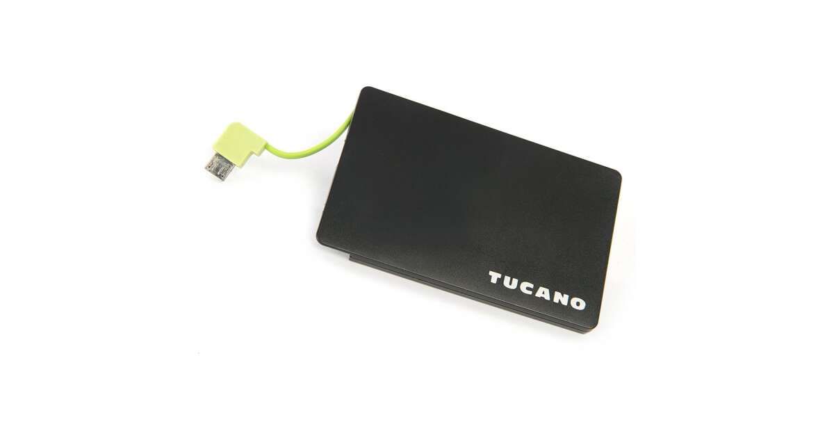 Tucano Ultra Slim 1500mAh PowerBank Black
