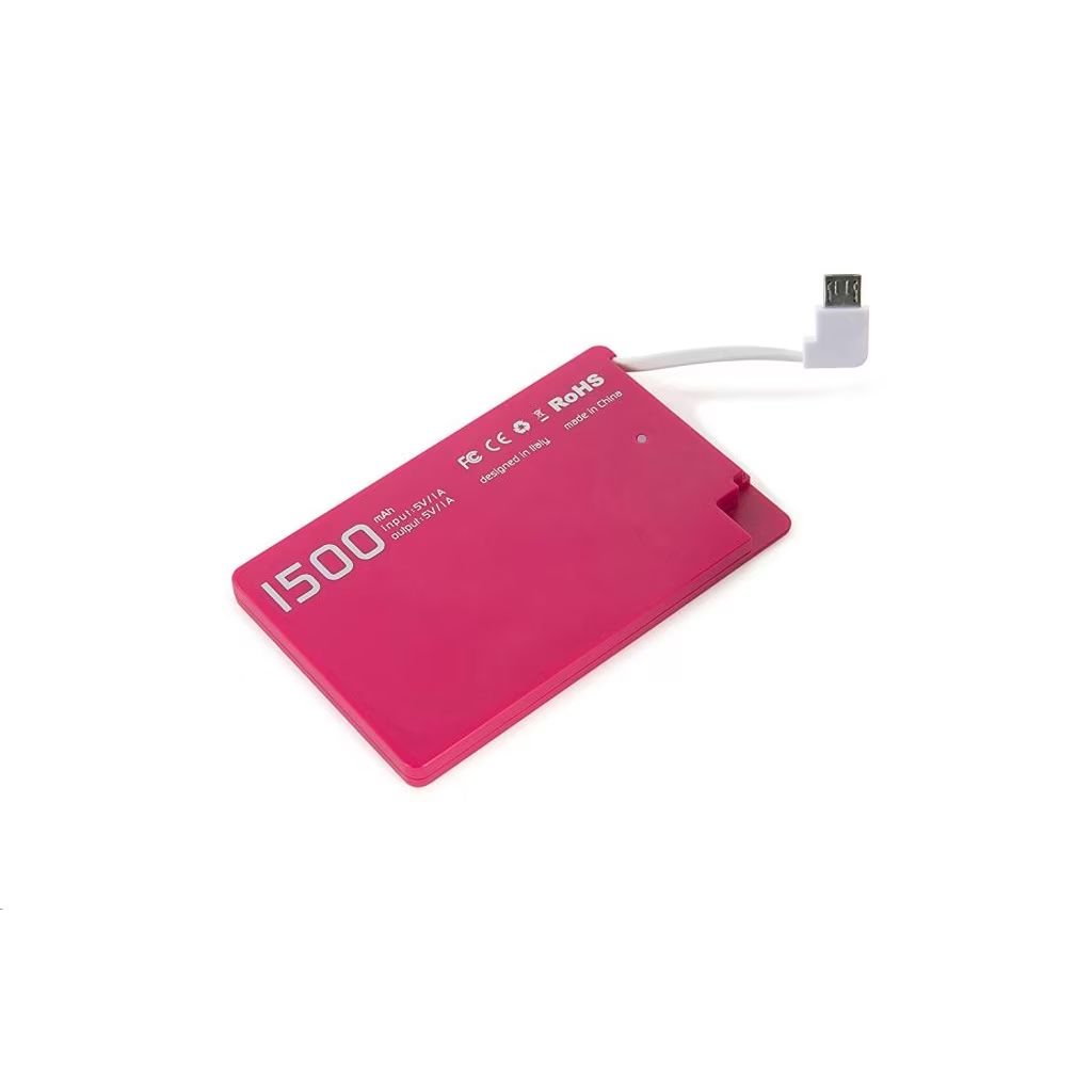 Tucano Ultra Slim 1500mAh PowerBank Pink