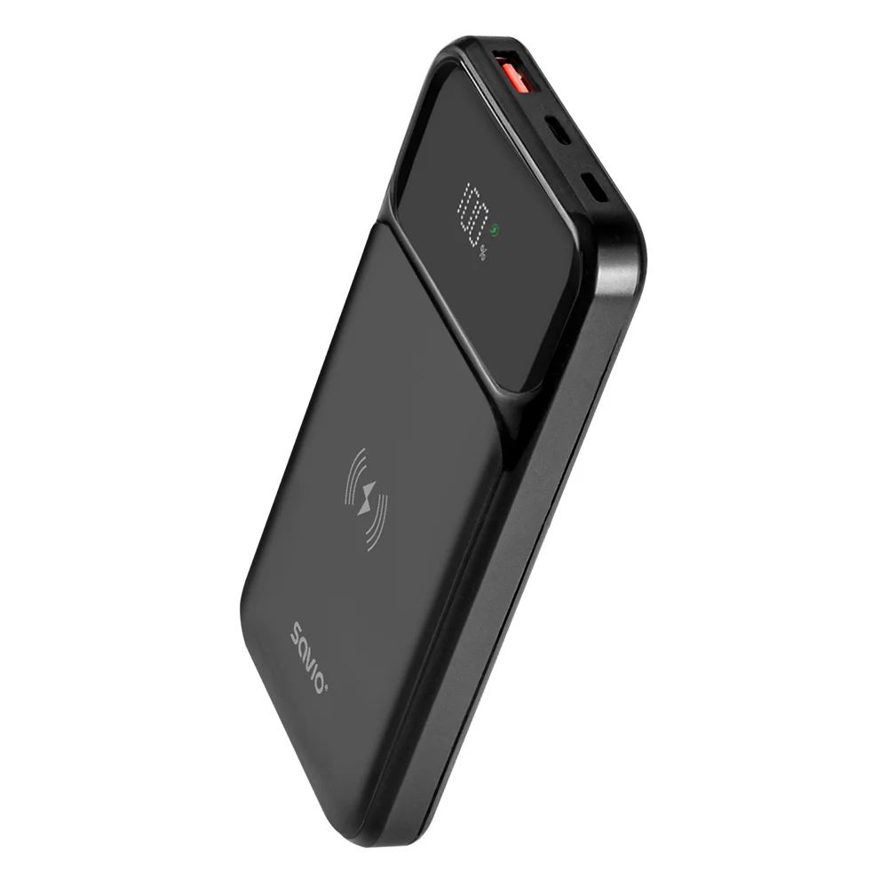 Savio BA-09 10000mAh Powerbank Black