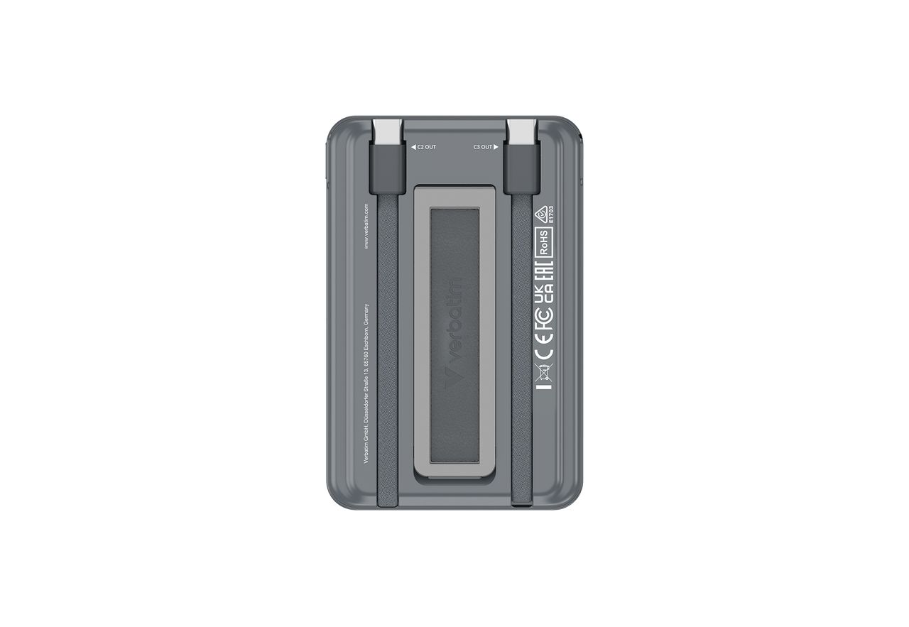 Verbatim Charge´n´Go 2C 5000mAh PowerBank Grey