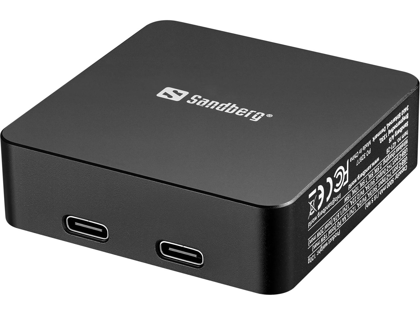 Sandberg PD20W 20000mAh Powerbank Black