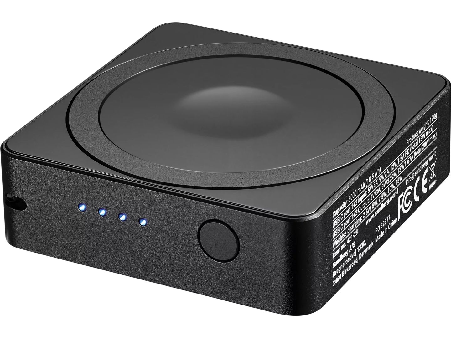 Sandberg PD20W 20000mAh Powerbank Black