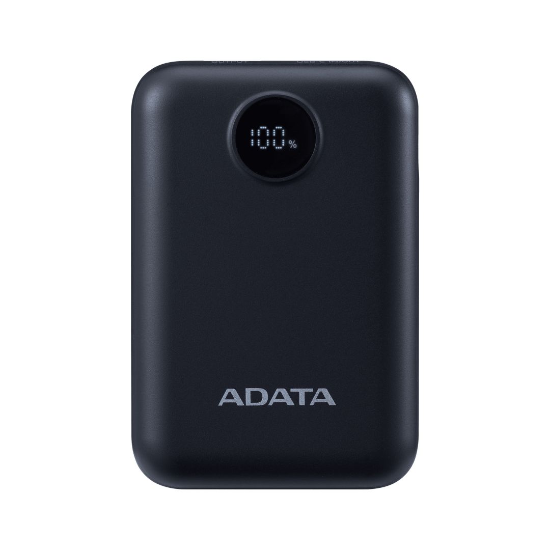 A-Data C100 Digital Display 10000mAh PowerBank Black