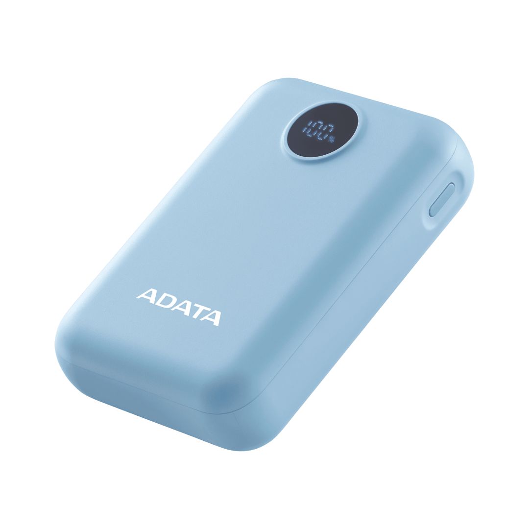 A-Data C100 Digital Display 10000mAh PowerBank Blue