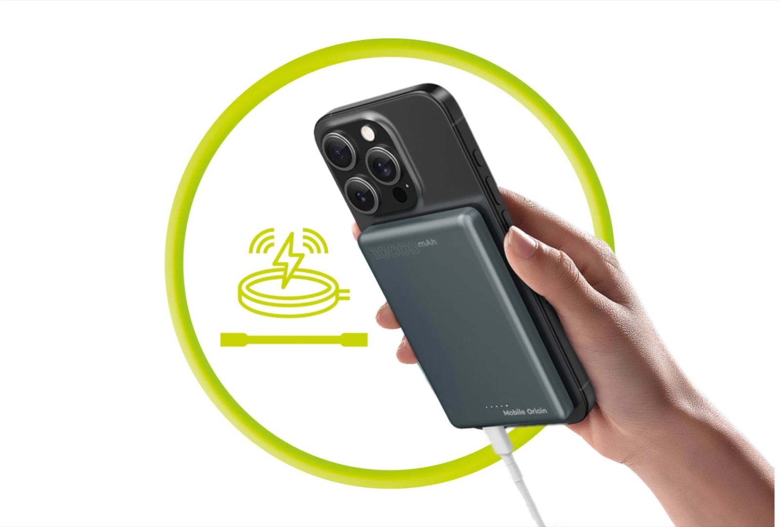 Mobile Origin 10000mAh PowerBank Metal Slim