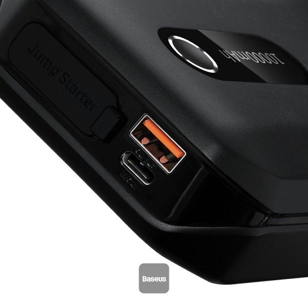 Baseus Air Car Jump Starter 10000 mAh PowerBank Black
