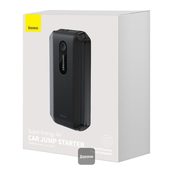 Baseus Air Car Jump Starter 10000 mAh PowerBank Black