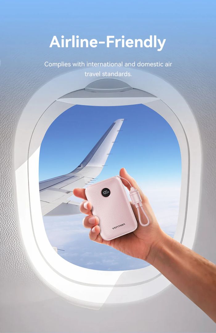 Vention FKAN0-C 10000mah PowerBank Beige