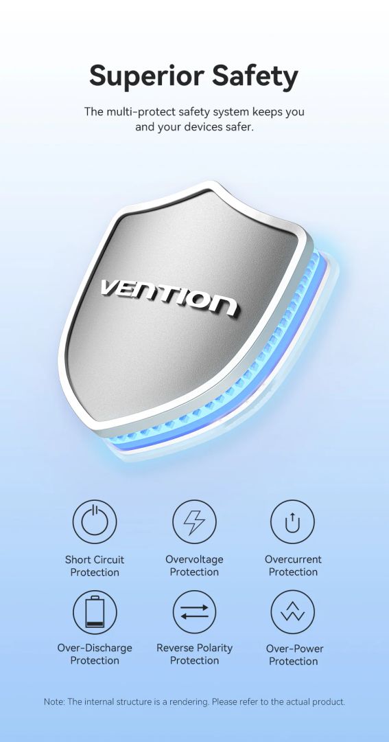 Vention FKBN0-C 20000mah PowerBank Beige