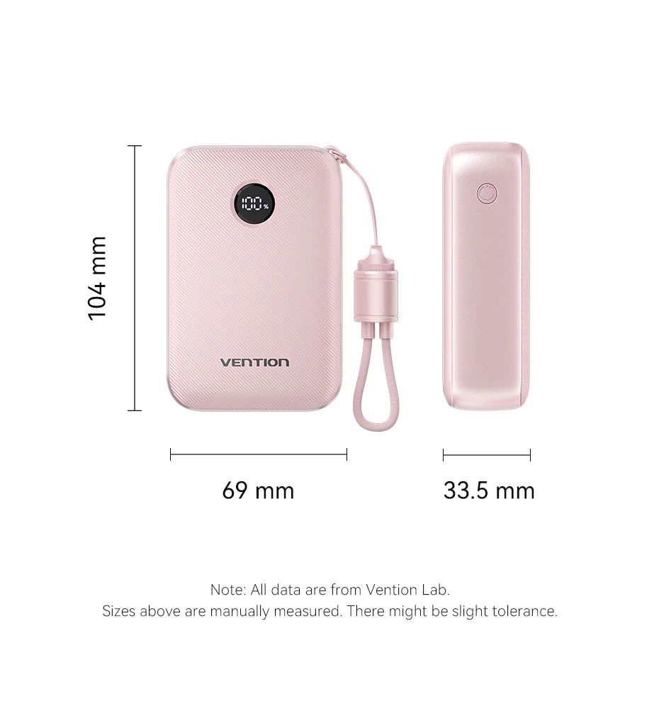 Vention FKBN0-C 20000mah PowerBank Beige