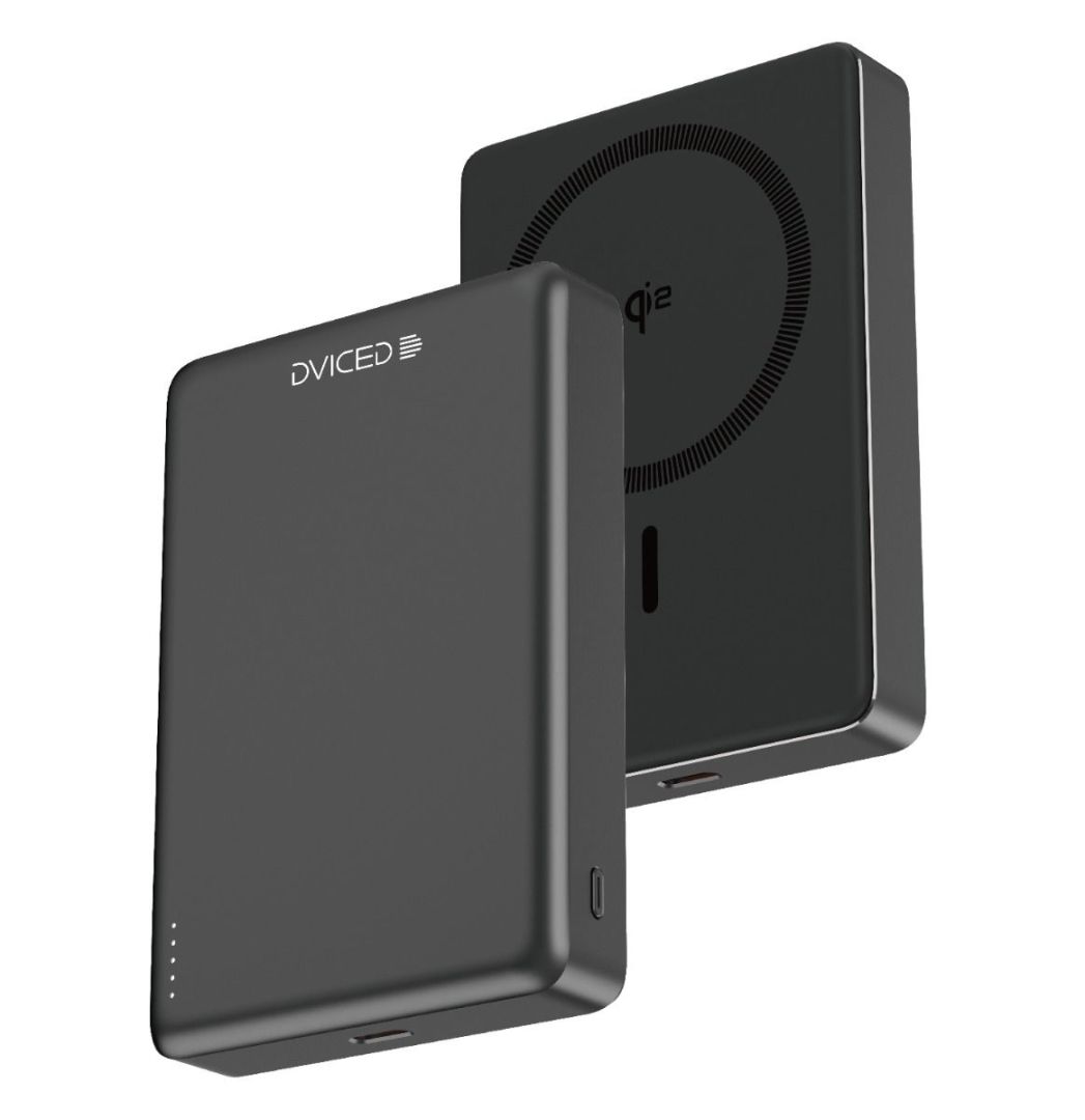 Dviced Qi2 Ultrathin MagSafe 10000mAh Powerbank Black